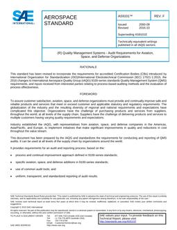 SAE AS9101 Revision F SAE AS9101 Revision F