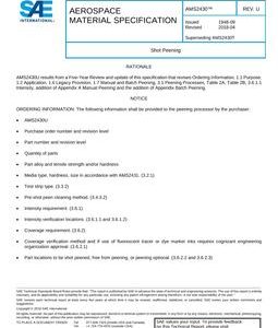 SAE AMS2430 Revision U