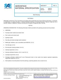 SAE AMS2430 Revision U