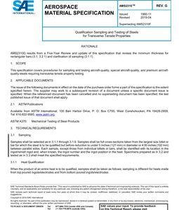 SAE AMS2310 Revision G