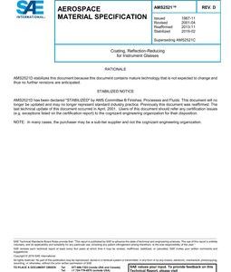 SAE AMS2521 Revision D