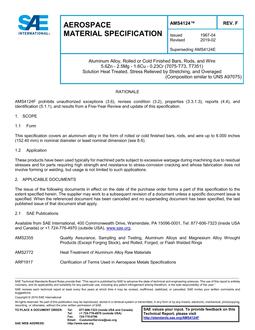 SAE AMS4124 Revision F SAE AMS4124 Revision F