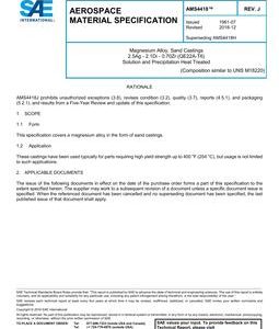 SAE AMS4418 Revision J