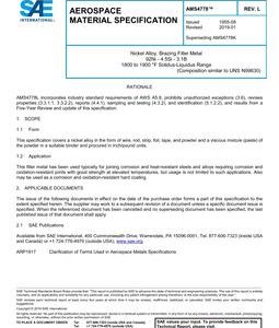 SAE AMS4778 Revision L