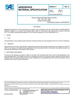 SAE AMS4914 Revision G