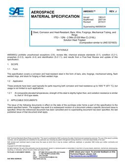 SAE AMS5653 Revision J