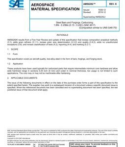 SAE AMS6292 Revision K