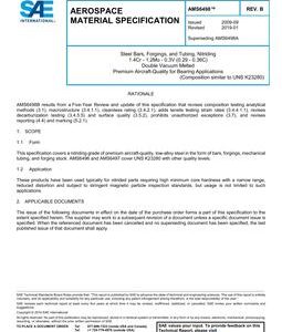 SAE AMS6498 Revision B