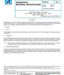 SAE AMS6499 Revision B