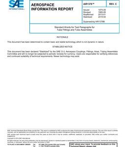 SAE AIR1378 Revision C