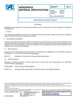 SAE AMS2362 Revision D