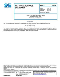 SAE MA4811 Revision A