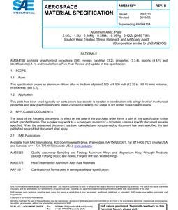 SAE AMS4413 Revision B