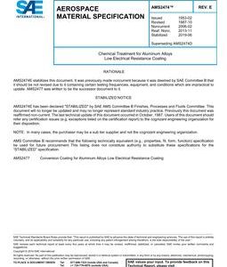 SAE AMS2474 Revision E
