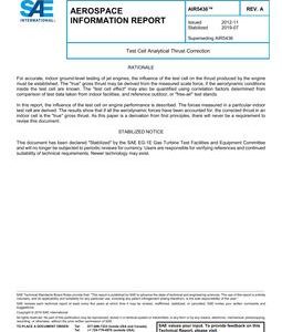 SAE AIR5436 Revision A