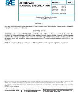 SAE AMS2440 Revision C