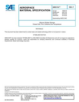 SAE AMS3194 Revision F SAE AMS3194 Revision F