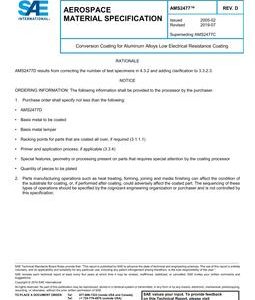 SAE AMS2477 Revision D