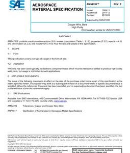 SAE AMS4700 Revision E