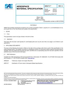 SAE AMS4713 Revision G SAE AMS4713 Revision G