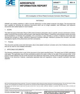 SAE AIR4487 Revision B