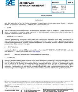 SAE AIR4129 Revision A