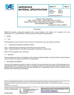 SAE AMS4173 Revision G SAE AMS4173 Revision G
