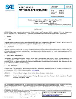 SAE AMS5833 Revision E SAE AMS5833 Revision E