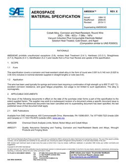 SAE AMS5834 Revision E SAE AMS5834 Revision E