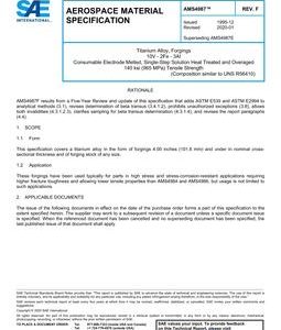 SAE AMS4987 Revision F