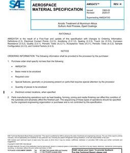 SAE AMS2472 Revision H