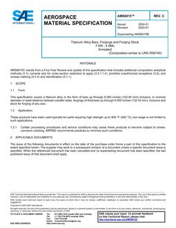 SAE AMS6915 Revision C SAE AMS6915 Revision C