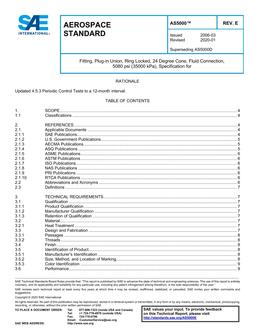 SAE AS5000 Revision E SAE AS5000 Revision E