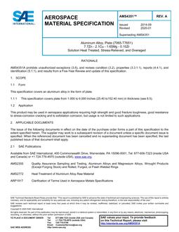 SAE AMS4351 Revision A SAE AMS4351 Revision A