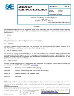 SAE AMS4944 Revision M