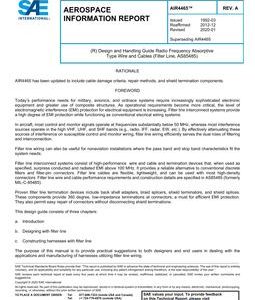 SAE AIR4465 Revision A