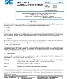 SAE AMS4324 Revision B