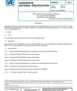 SAE AMS4946 Revision F