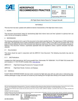 SAE ARP4101/8 Revision A SAE ARP4101/8 Revision A