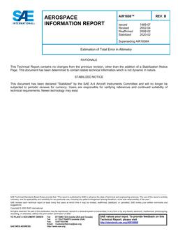 SAE AIR1608 Revision B