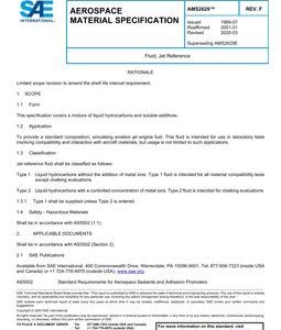 SAE AMS2629 Revision F