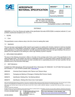 SAE AMS4956 Revision H SAE AMS4956 Revision H
