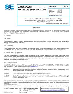 SAE AMS5769 Revision G