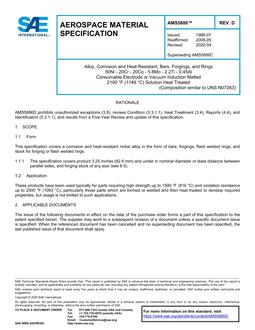 SAE AMS5886 Revision D SAE AMS5886 Revision D