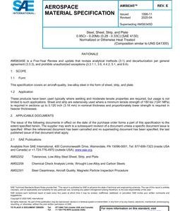SAE AMS6345 Revision E