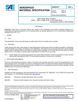 SAE AMS6359 Revision L SAE AMS6359 Revision L