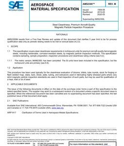 SAE AMS2300 Revision M