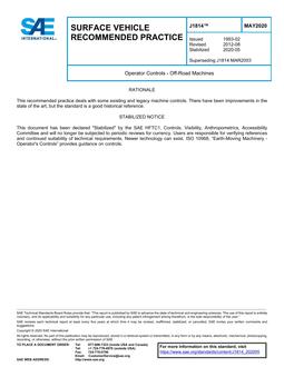 SAE J1814 SAE J1814