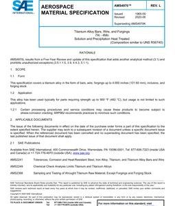 SAE AMS4970 Revision L