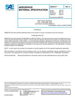 SAE AMS5075 Revision G